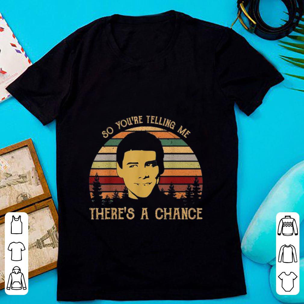 Nice Jim Carrey So You're Telling Me There's a Chance Vintage shirt