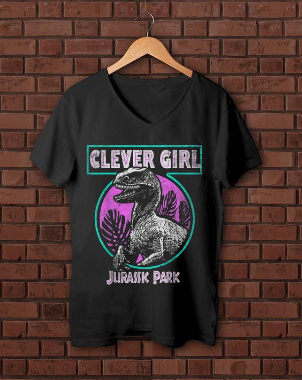 Nice Jurassic Park Retro Raptor Clever Girl shirt