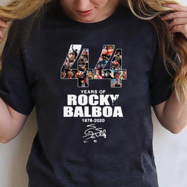 Official 44 Years Of Rocky Balboa 1976-2020 signature shirt