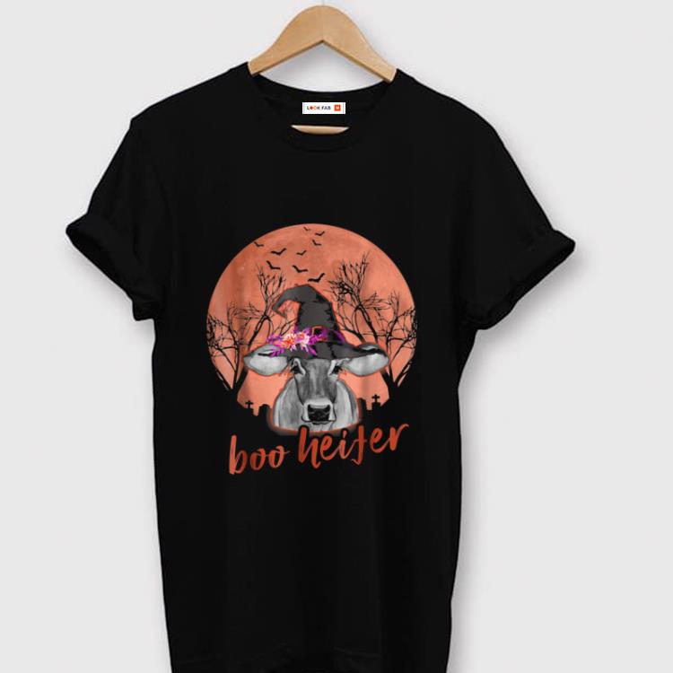 Official Boo Heifer Funny Cow Halloween Farmer shirt