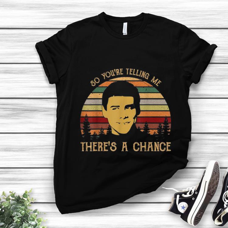 Official Jim Carrey So You're Telling Me There's a Chance Vintage shirt