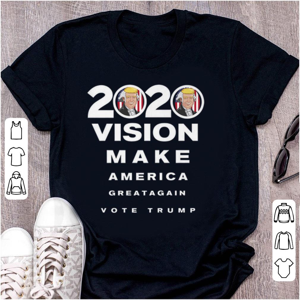 Original 2020 Trump Vision Make America Greatagain Vote shirt