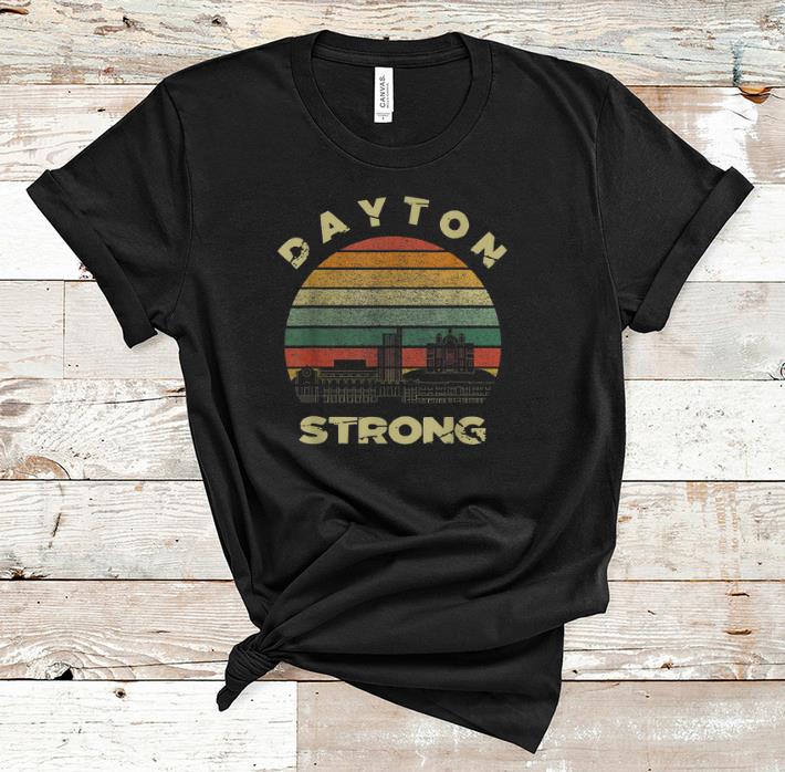 Original Dayton Strong Cityscape Ohio Vintage shirt