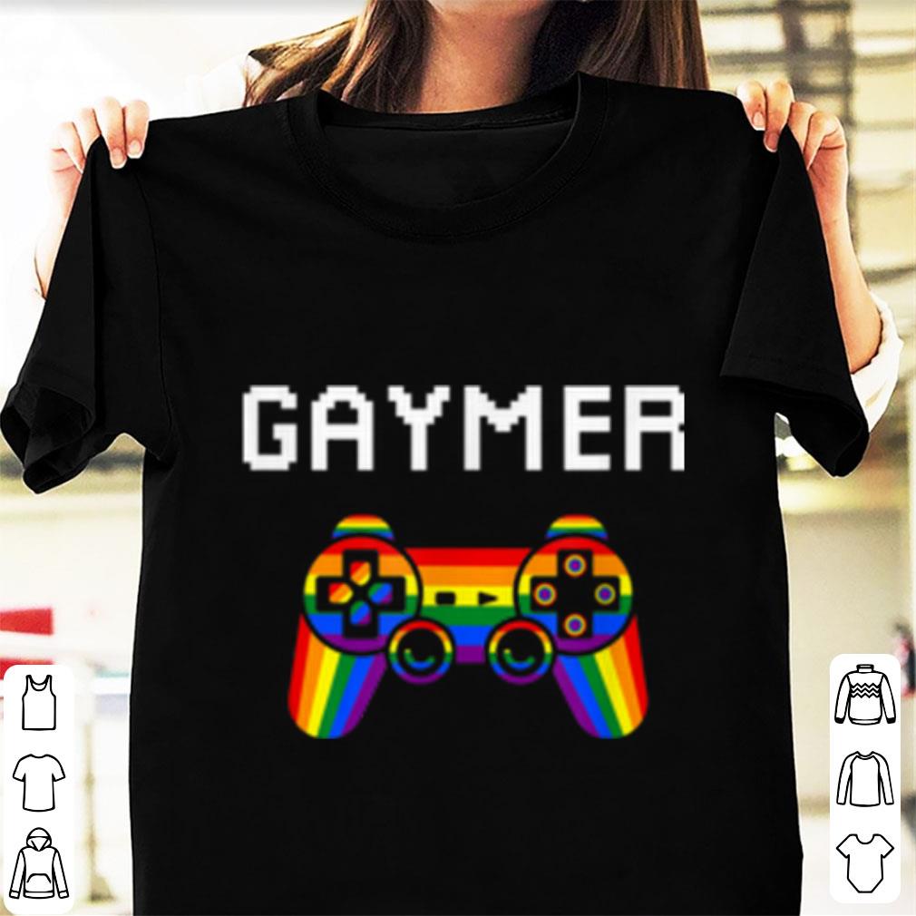 Original Gaymer Pride Month LGBT Gamer Lover shirt