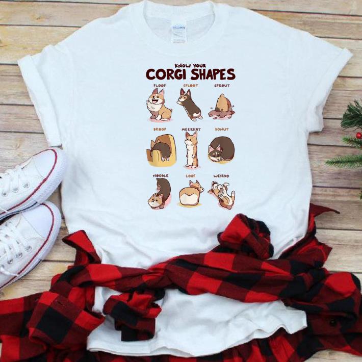 Original Know Your Corgi Shapes shirt