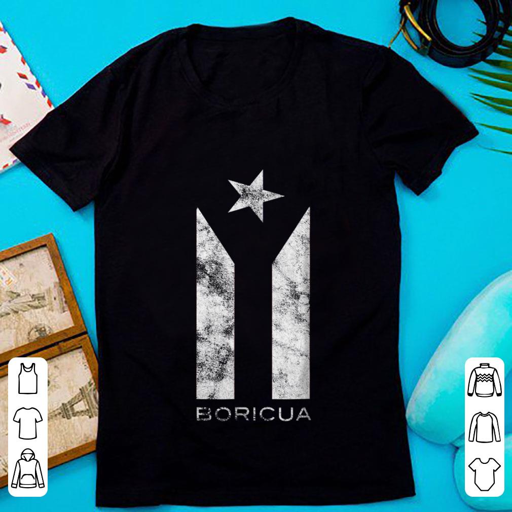 Original Resiste Boricua Puerto Rico Black Flag shirt