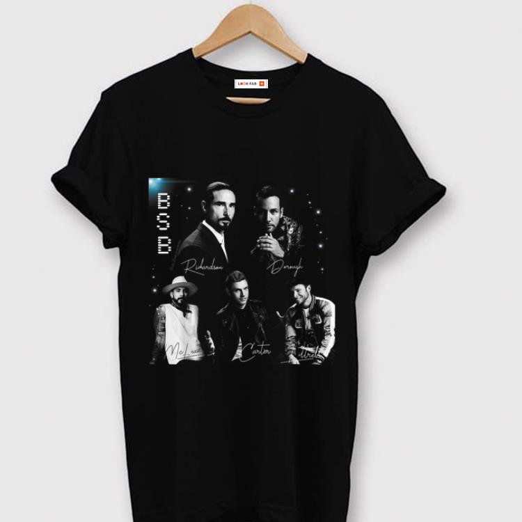 Premium Backstreet Boy Member Signature BSB shirt