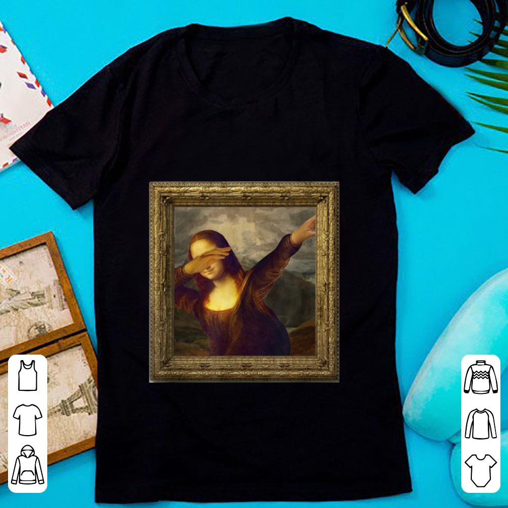 Premium Dabbing Mona Lisa Painting shirt