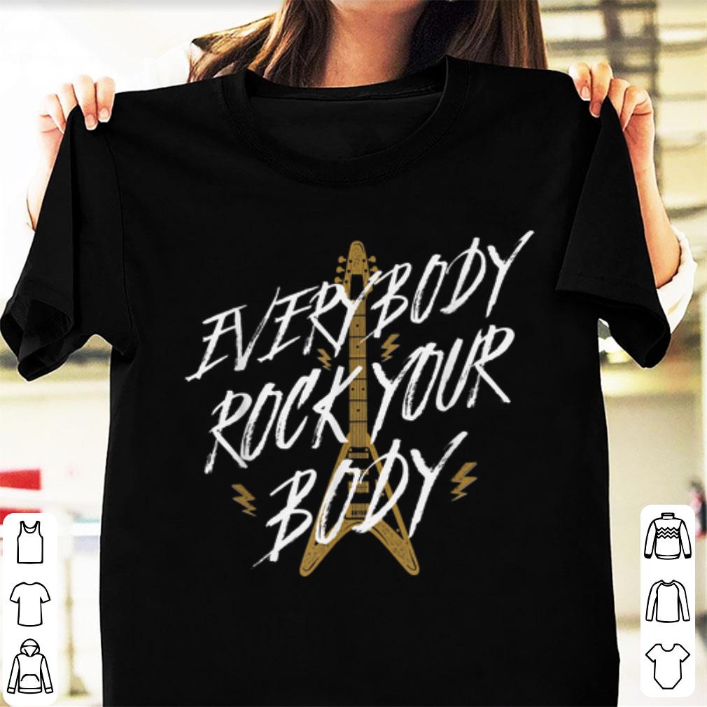 Premium Everybody Rock Your Body Guitar Electric shirt