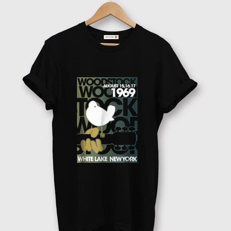 Premium Woodstock August 1969 White Lake New York shirt
