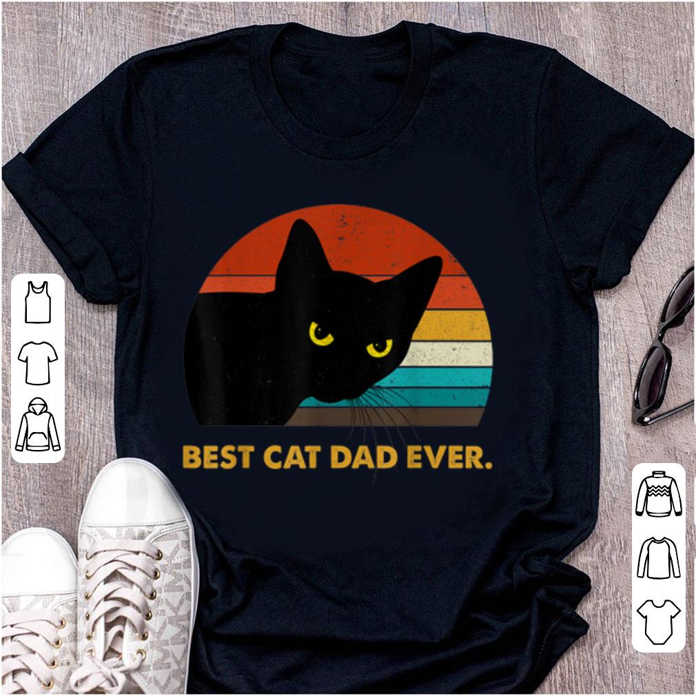 Pretty Best Cat Dad Ever Vintage shirt