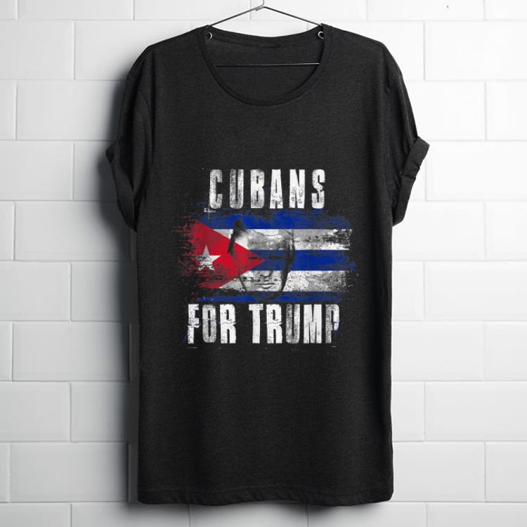 Pretty Cubans For Trump American And Cuba Patriotic shirt