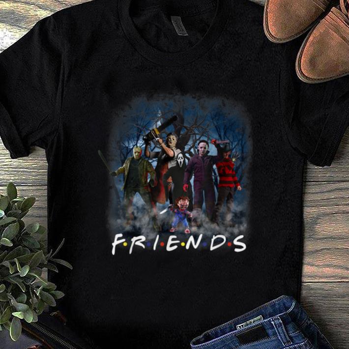 Pretty Friends Halloween Scary Horror Movie shirt