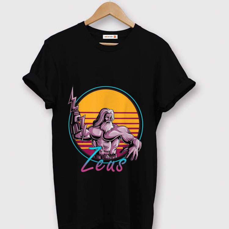 Pretty Retro Zeus King Of God Greek Mythology shirt