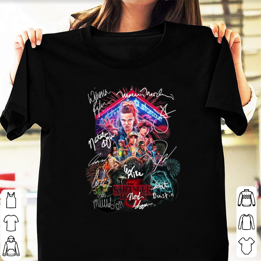 Pretty Stranger Things Signature Style Pop shirt