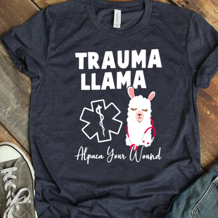 Pretty Trauma Llama Alpaca Your Wound shirt