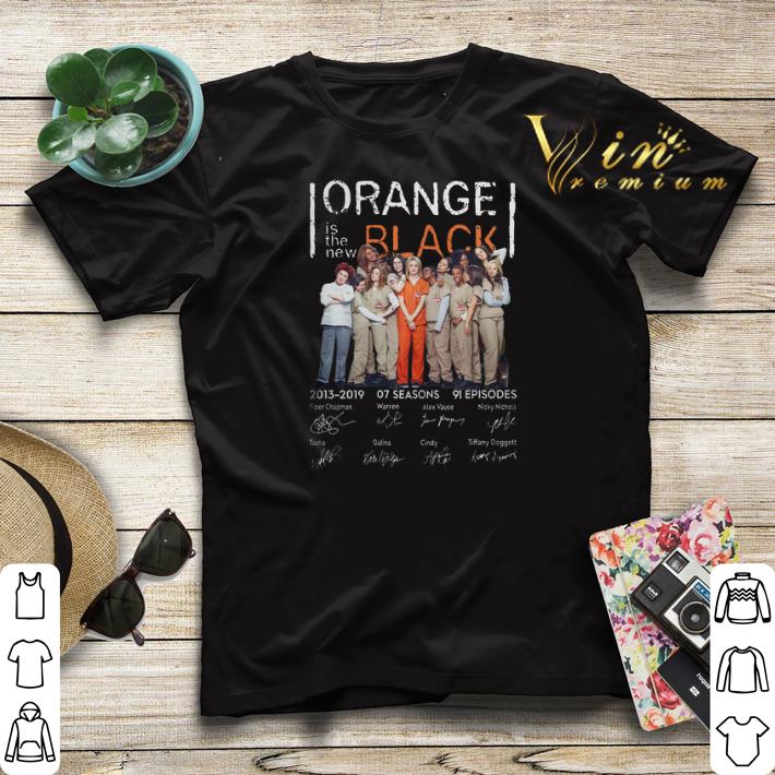 Signatures Orange is the new black 2013-2019 07 seasons shirt