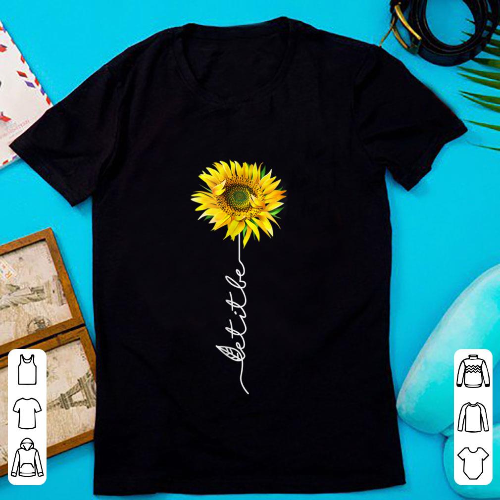 Top Let It Be Sunflower shirt