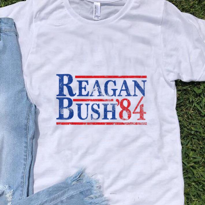 Top Reagan Bush 84 shirt