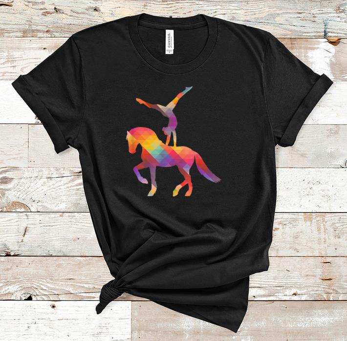 Top Vaulting On The Horse Equestrian Sport Vaulting Queen shirt
