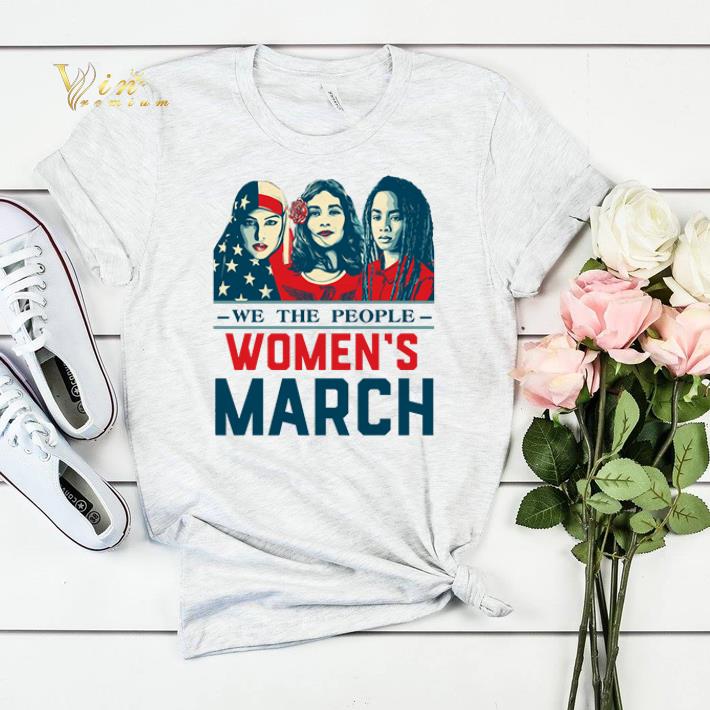 We the people women's march shirt sweater