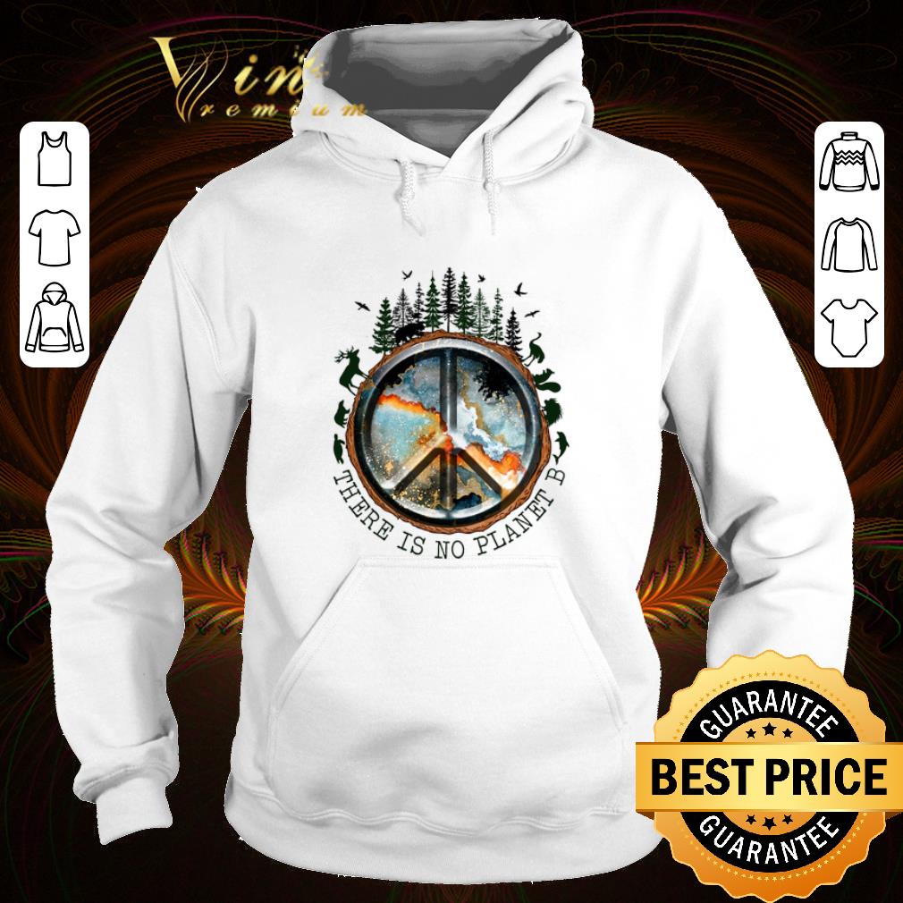 Best Top Planet Earth Peace Sign There Is No Planet B shirt