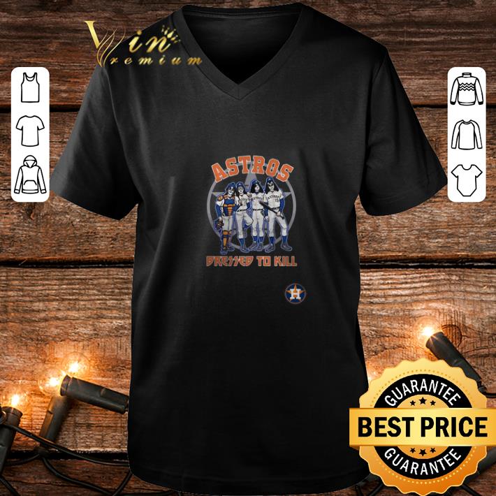 Kiss Houston Astros dressed to Kill shirt