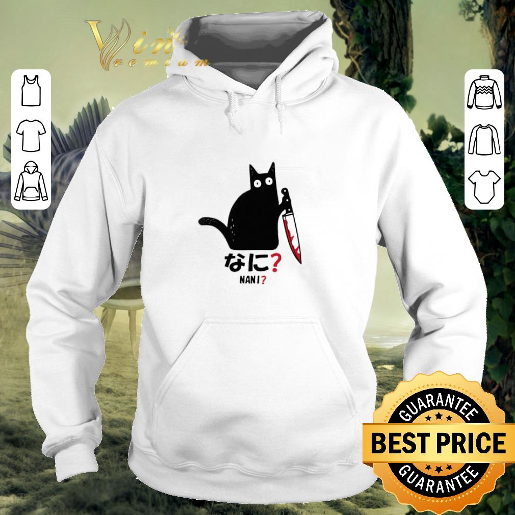 Top Cat nani black cat with knife shirt Top Cat nani black cat with knife shirt 4 - Top Cat nani black cat with knife shirt