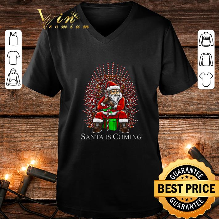 Top Santa is coming Game Of Thrones shirt