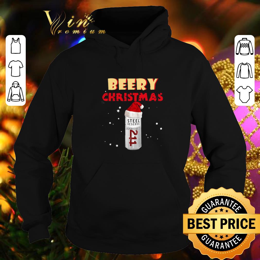 Hot Beery Christmas Steel Reserve Beer shirt