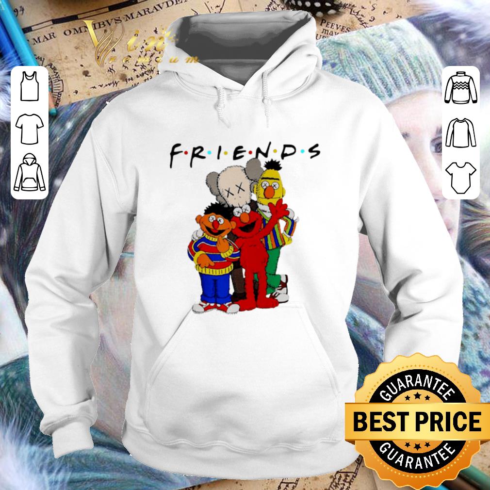 Hot Friends Kaws and Sesame Street shirt 1 Hot Friends Kaws and Sesame Street shirt