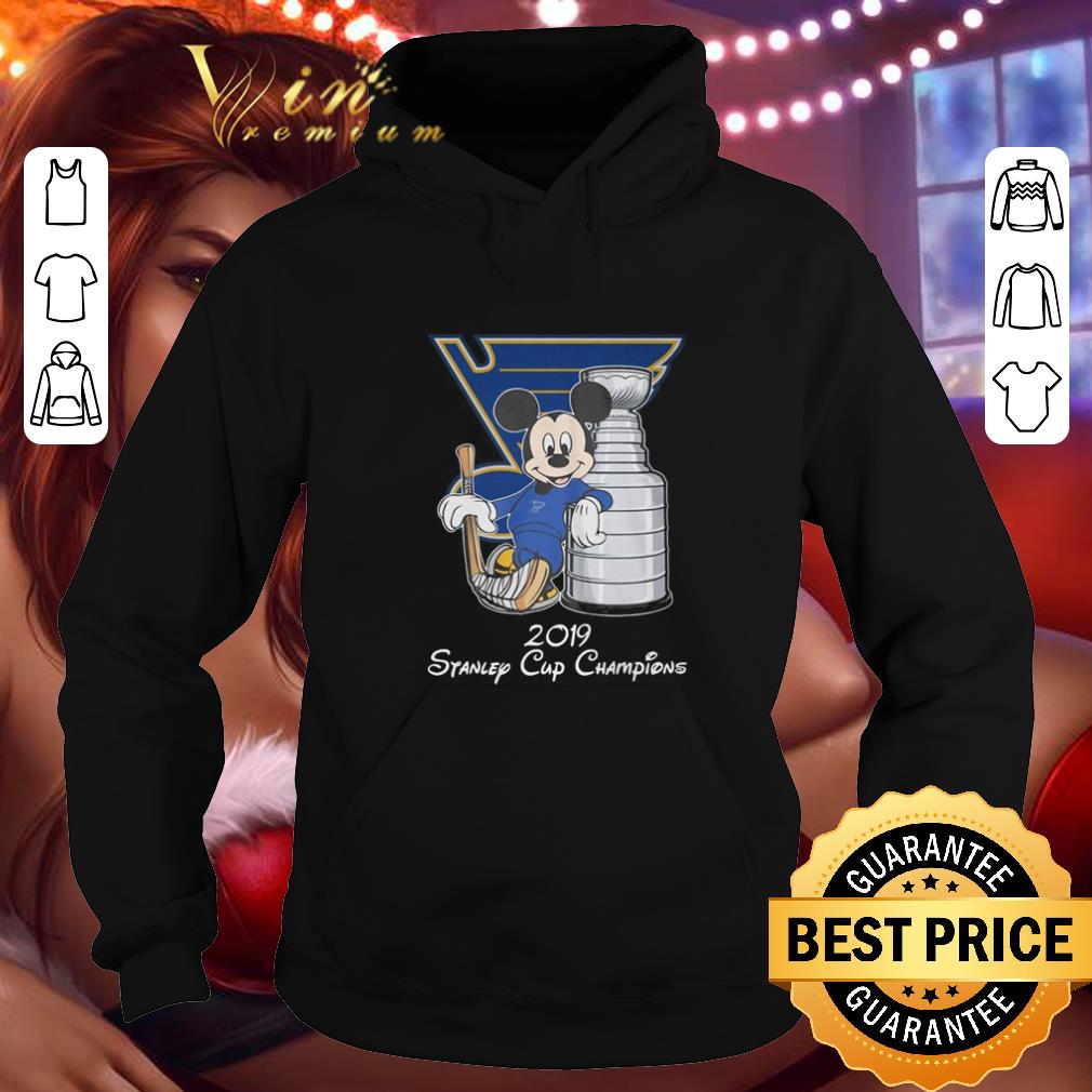 Hot St. Louis Blues Mickey 2019 Stanley Cup Champions shirt