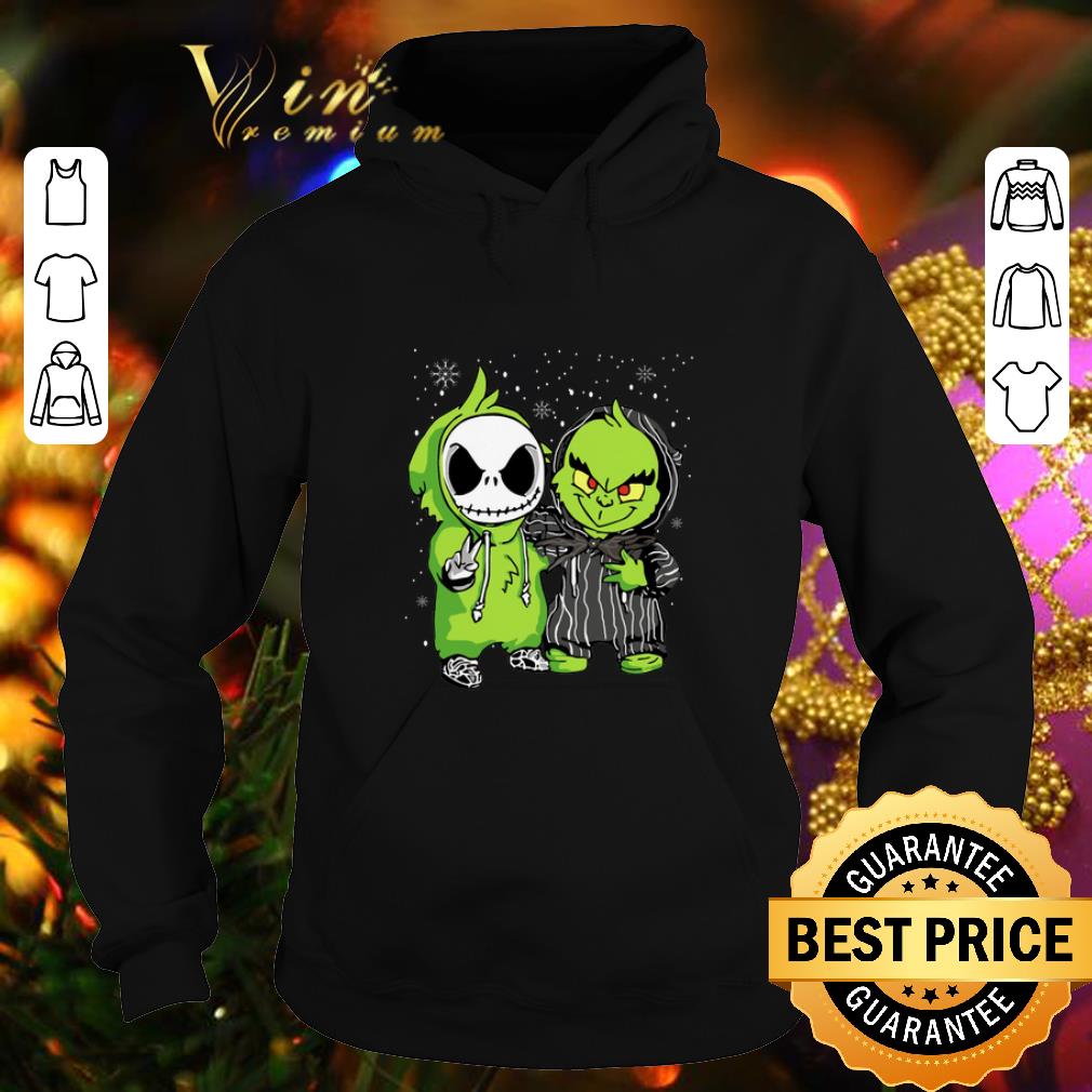 Original Baby Jack Skellington and Grinch Christmas shirt Original Baby Jack Skellington and Grinch Christmas shirt 4 - Original Baby Jack Skellington and Grinch Christmas shirt