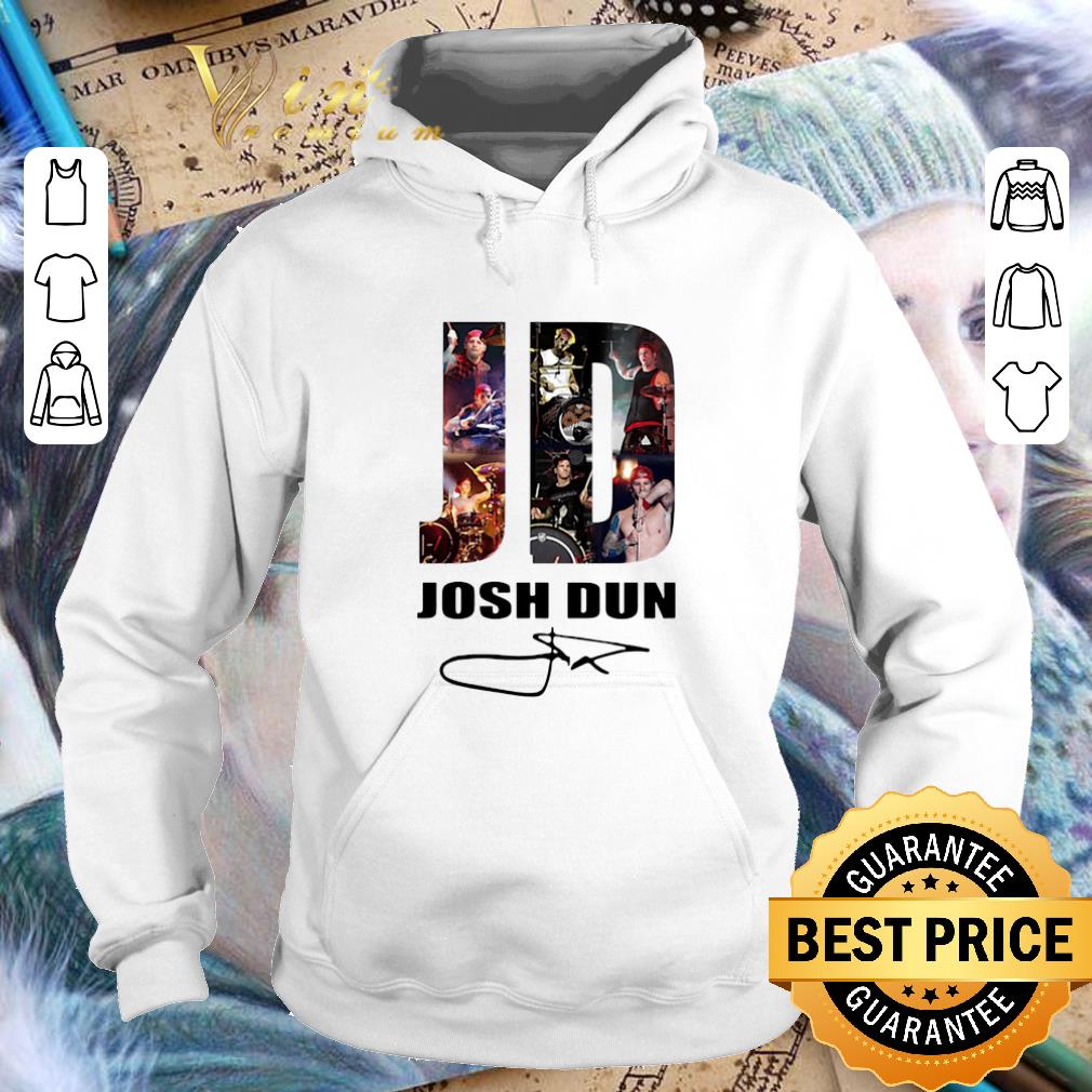 Original JD Josh Dun signature shirt