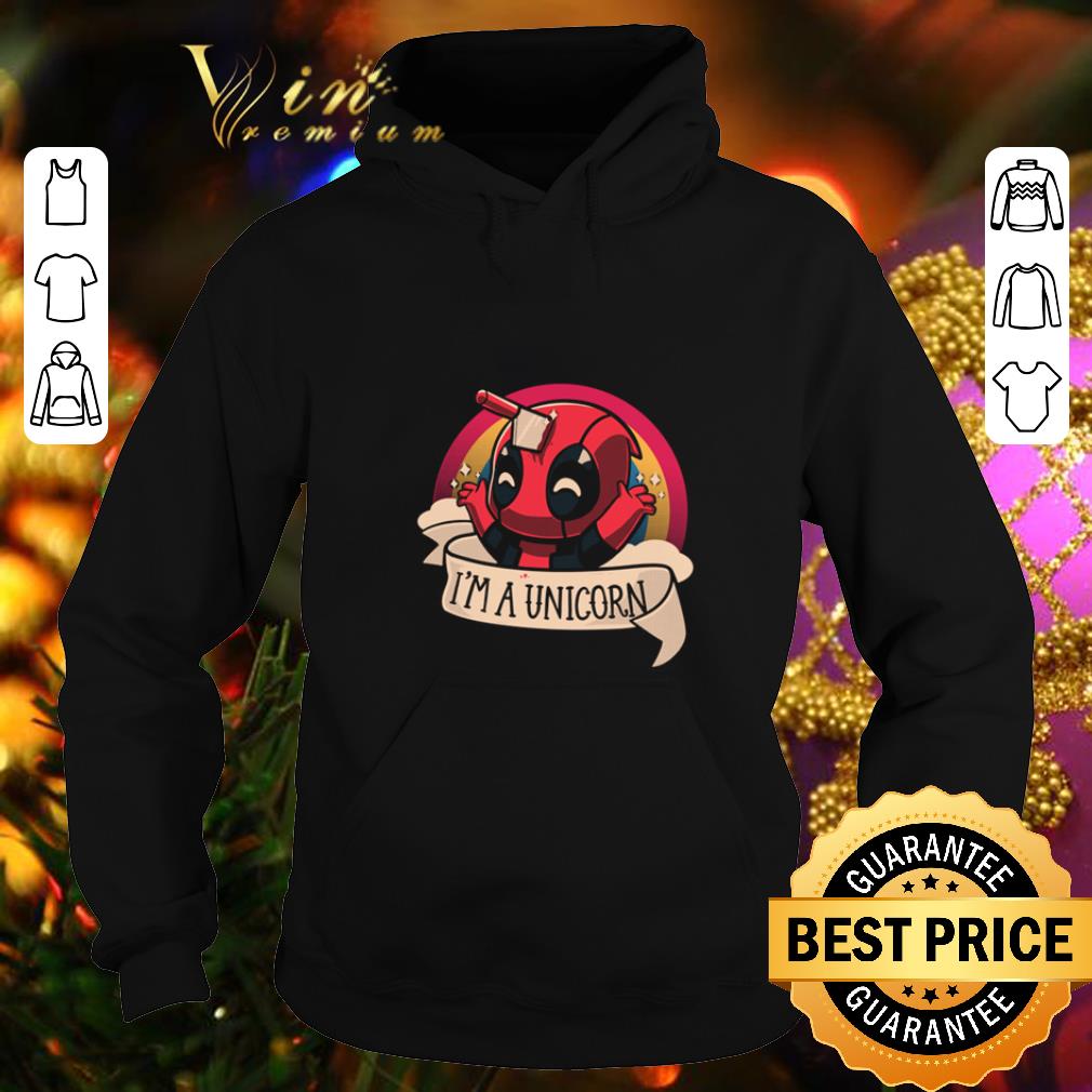 Top Deadpool i'm a unicorn shirt