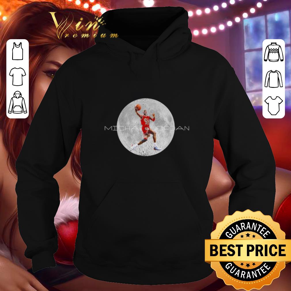 Top Michael Jordan and moon shirt