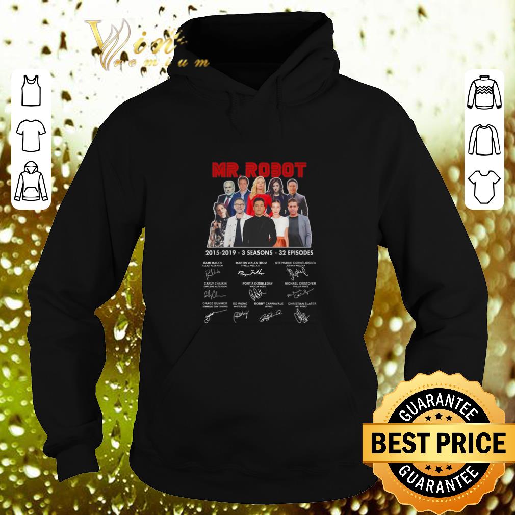 Top Mr. Robot 2015-2019 3 seasons 32 episodes signatures shirt 1 Top Mr. Robot 2015-2019 3 seasons 32 episodes signatures shirt