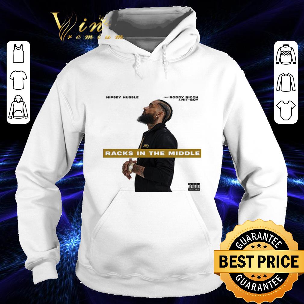 Cool Rip Nipsey Hussle Racks In The Middle feat Roddy Ricch & Hit-Boy shirt 1 Cool Rip Nipsey Hussle Racks In The Middle feat Roddy Ricch & Hit-Boy shirt