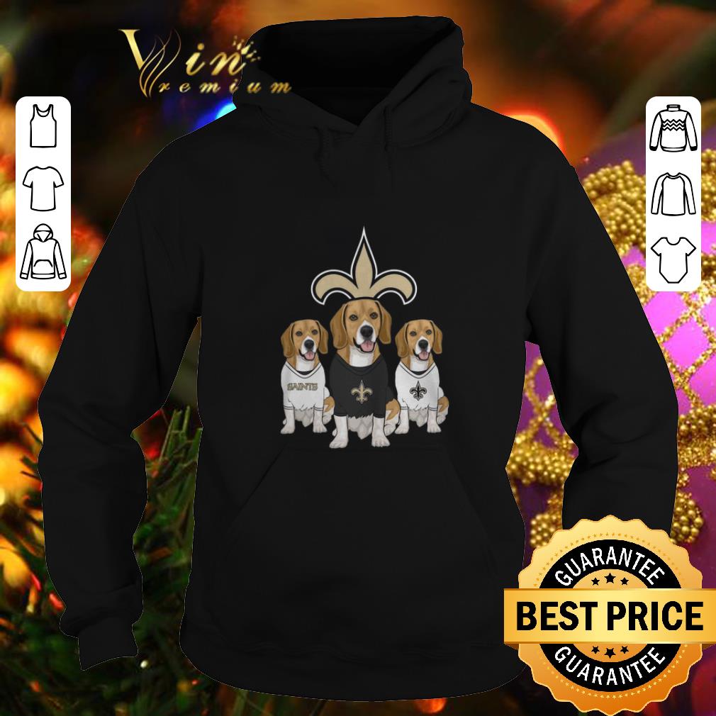 Hot Beagle dogs New Orleans Saints shirt