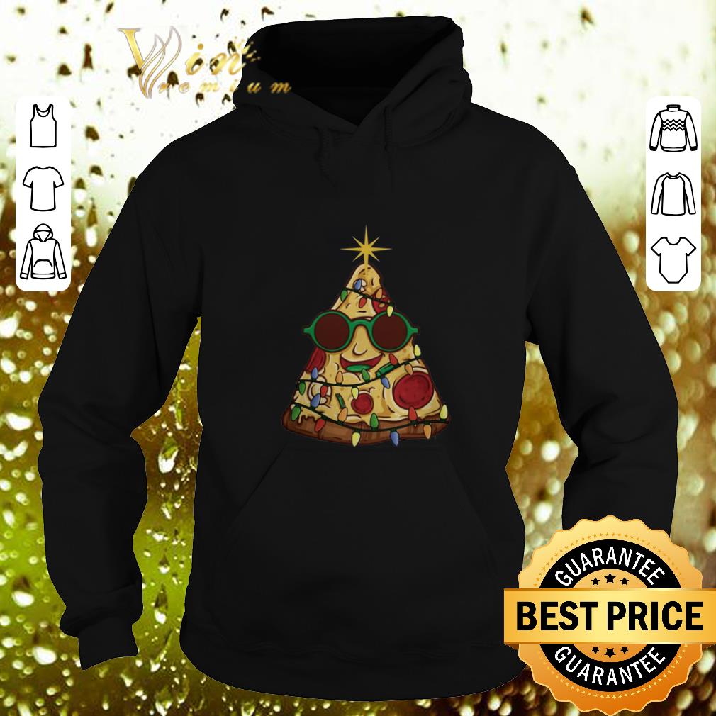 Hot Pizza Christmas Tree shirt