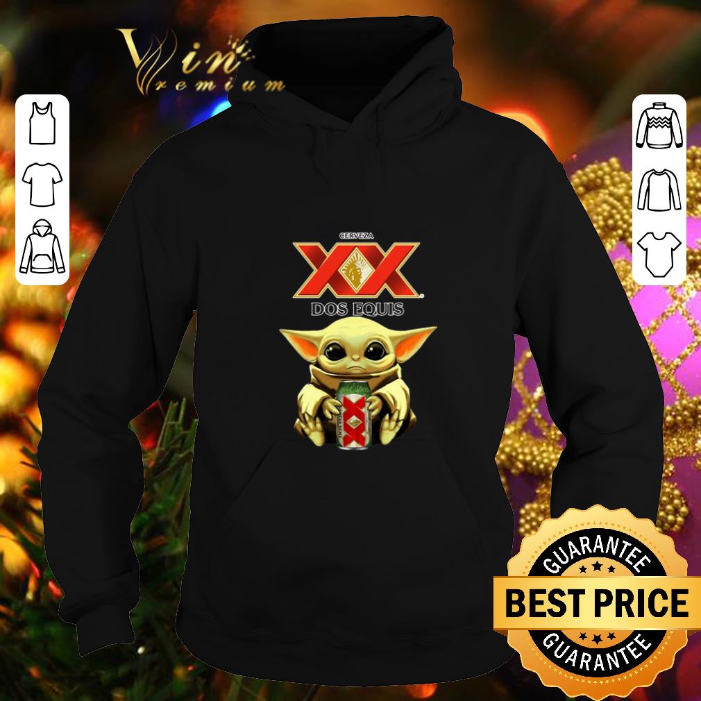 Top Baby Yoda Hug Dos Equis Beer Star Wars shirt