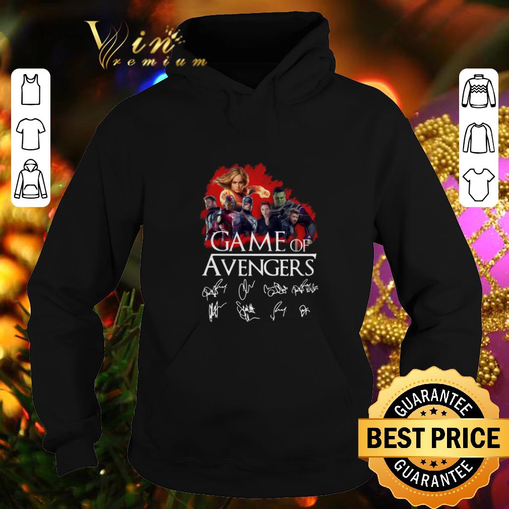Top Game Of Avengers all Signature Game Of Thrones shirt