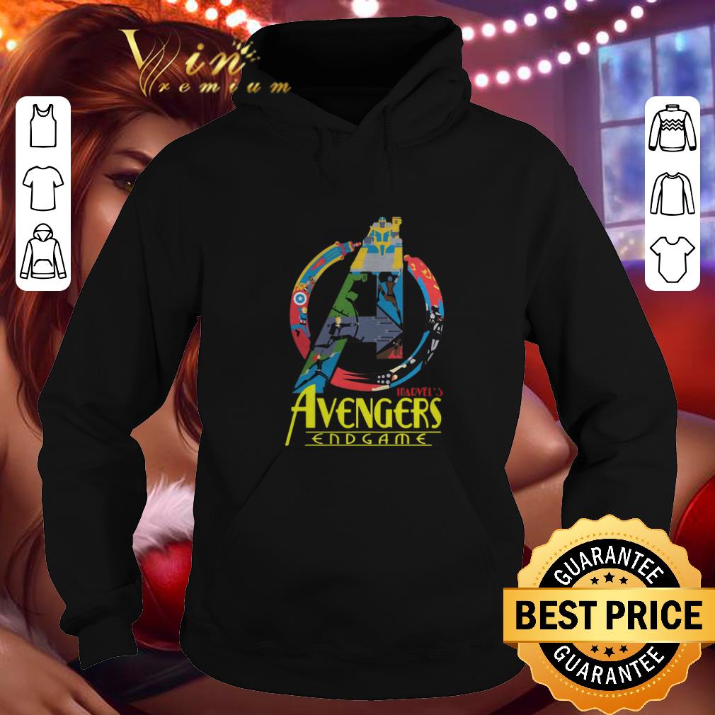 Top Marvel Avengers Endgame logo full colors shirt