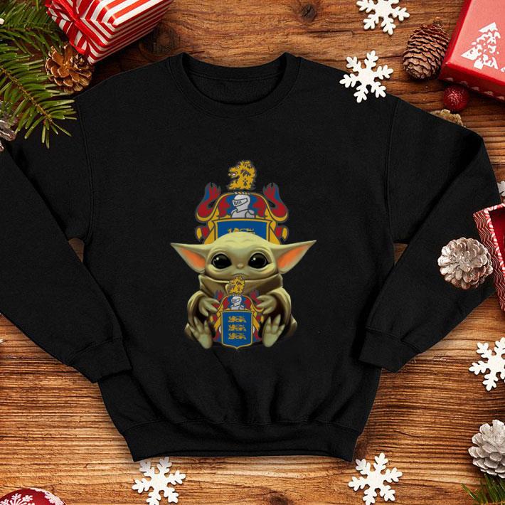 Baby Yoda hug C.R. England Inc. Star Wars shirt