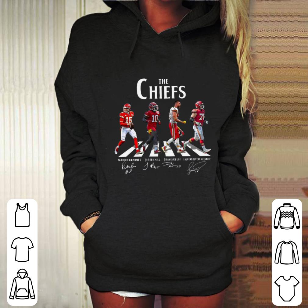 Hot Kansas City Chiefs The Chiefs Abbey Road The Beatles signatures shirt 1 Hot Kansas City Chiefs The Chiefs Abbey Road The Beatles signatures shirt