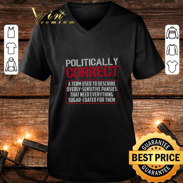 Hot Politically Correct a term used to describe overly sensitive shirt