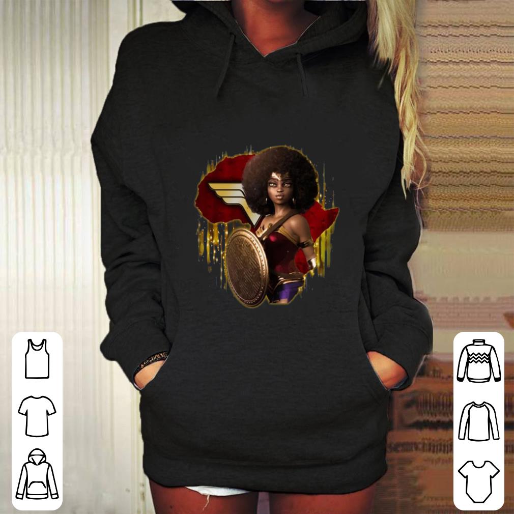 Original Black Girl Mashup Wonder Woman shirt