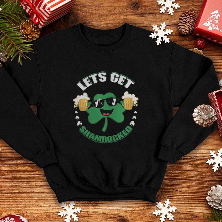 Original Lets Get Shamrocked drink Beers St. Patrick's day Irish Clover shirt 1 Original Lets Get Shamrocked drink Beers St. Patrick's day Irish Clover shirt