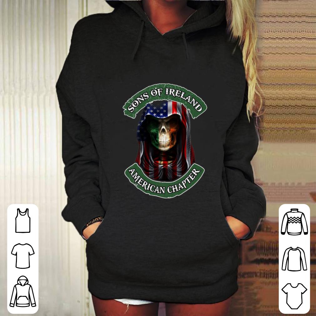 Original Skull Sons Of Ireland American Chapter St. Patrick's day shirt 1 Original Skull Sons Of Ireland American Chapter St. Patrick's day shirt