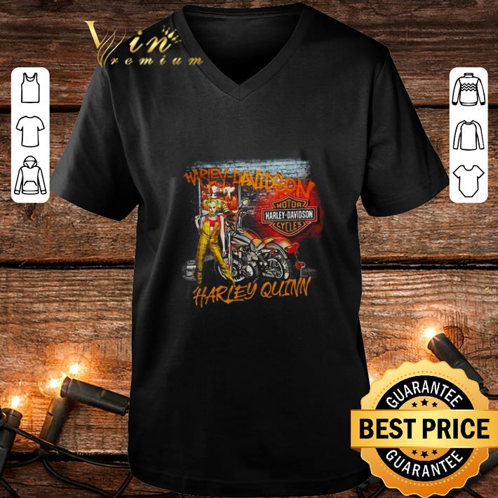 Top Harley Quinn Harley Davidson motorcycles shirt